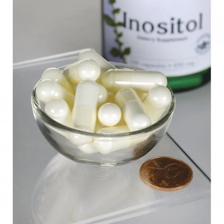 Inozitolis, Swanson, 650mg, 100 kapsulių