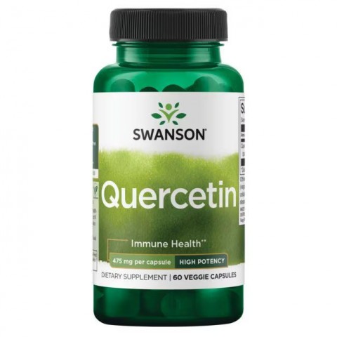 Kvercetinas, Swanson, 475mg, 60 kapsulių