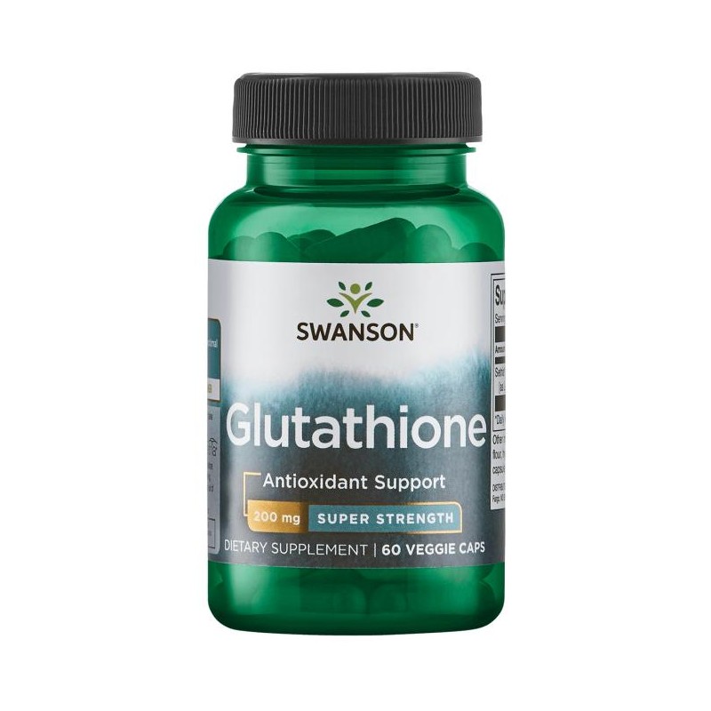 L-Glutationas redukuotas, Swanson, 200mg, 60 kapsulių L-Glutationas redukuotas, Swanson, 200mg, 60 kapsulių