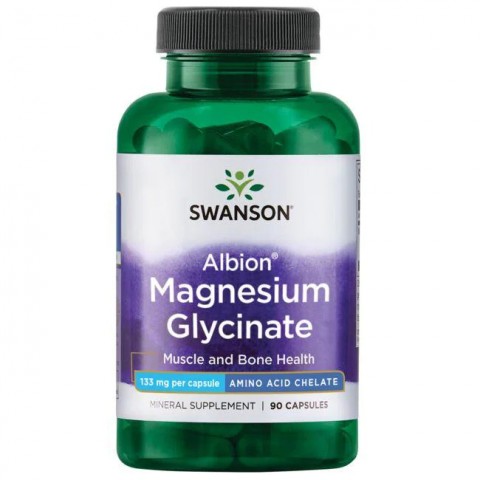 Magnio Bisglicinatas, Swanson, 700mg, 90 kapsulių