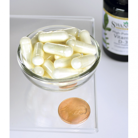Vitamin D3 1000TV, 25 mcg, Swanson, 30 capsules