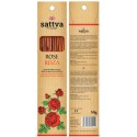 Ароматические палочки с ароматом розы Rose, Sattva Ayurveda, 15 шт.