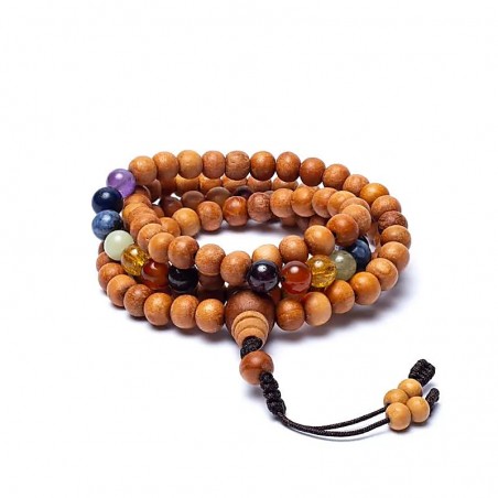 108 beads necklace Mala Chakra Kadam