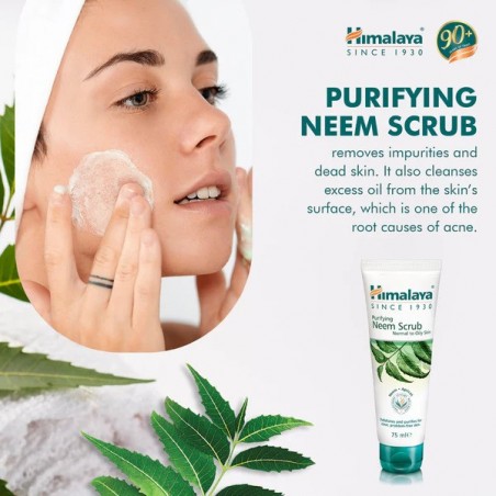 Cleansing Facial Scrub Neem, Himalaya, 75ml