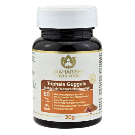 Maisto papildas Triphala Guggulu, Maharishi Ayurveda, 60 tablečių