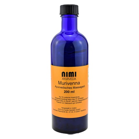 Body massage oil Murivena, Nimi Ayurveda, 200 ml