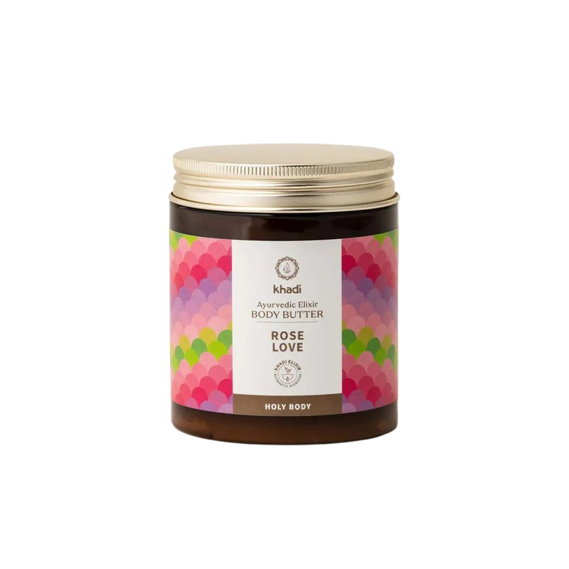 Ajurvedinis kūno sviestas Rose Love, Khadi, 250 ml Ajurvedinis kūno sviestas Rose Love, Khadi, 250 ml