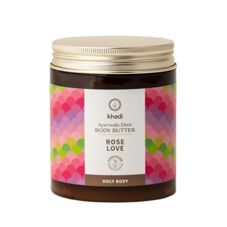 Ajurvedinis kūno sviestas Rose Love, Khadi, 250 ml