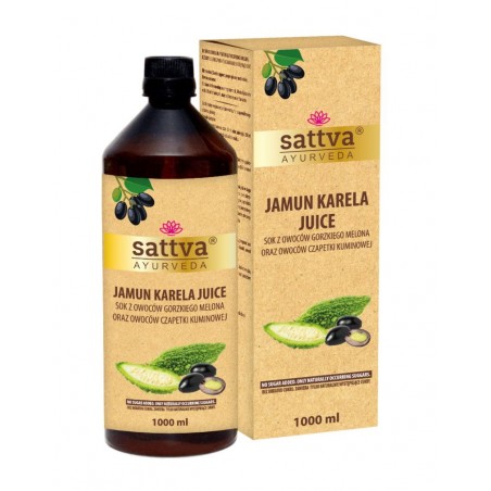 Jamun ir Karela sultys, Sattva Ayurveda, 1l