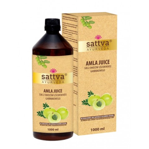 Indiškojo lapainio Amla sultys, Sattva Ayurveda, 1l