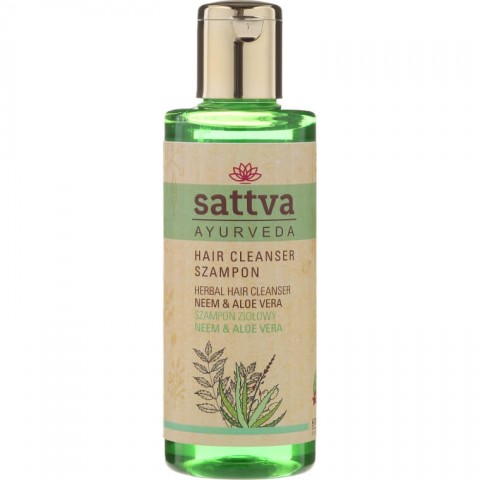 Valantis plaukų šampūnas su Neem & Aloe Vera, Sattva Ayurveda, 210ml