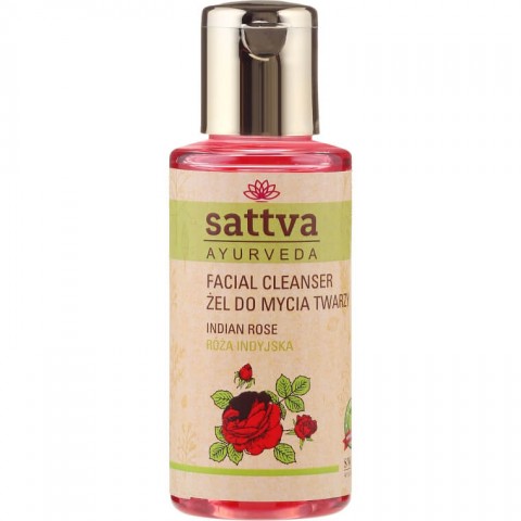 Veido prausiklis Indijos Rožė, Sattva Ayurveda, 100ml