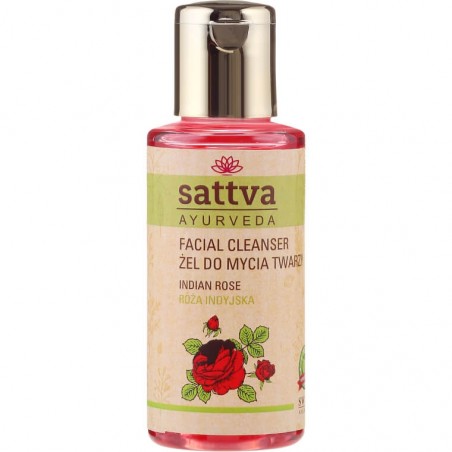 Veido prausiklis Indijos Rožė, Sattva Ayurveda, 100ml