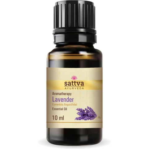 Levandų eterinis aliejus Lavender, Sattva Ayurveda, 10ml