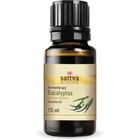 Eukaliptų eterinis aliejus Eucalyptus, Sattva Ayurveda, 10ml