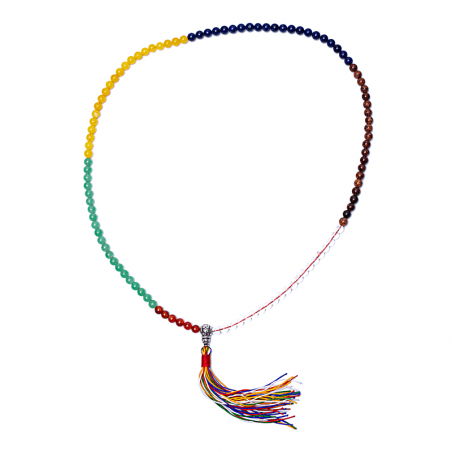 Necklace Mala Wisdom 111 beads, 8mm