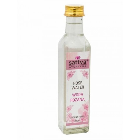 Розовая вода, Sattva Ayurveda, 250мл