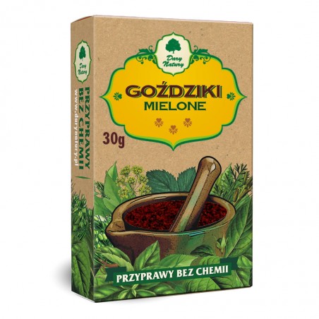 Gvazdikėliai, malti, Dary Natury, 30g