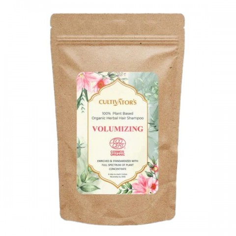Augalinio plaukų šampūno milteliai apimčiai Volumizing, Cultivator's, 250g