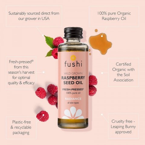 Aviečių sėklų aliejus, ekologiškas, Fushi, 50ml