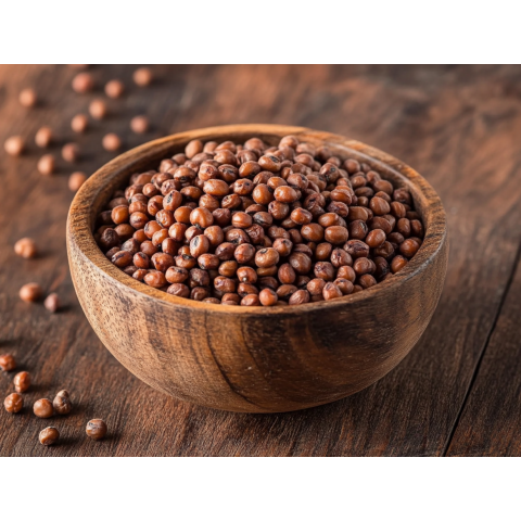 Juodieji avinžirniai (Kala Chana), neskaldyti, Sattva Foods, 500 g