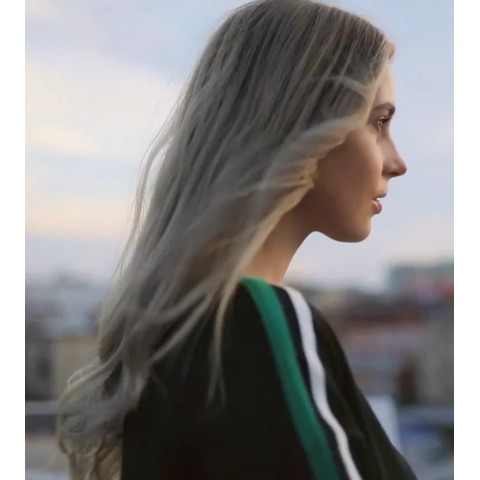 Augaliniai šviesios pelenų spalvos plaukų dažai Berlin Blonde, Khadi, 100g