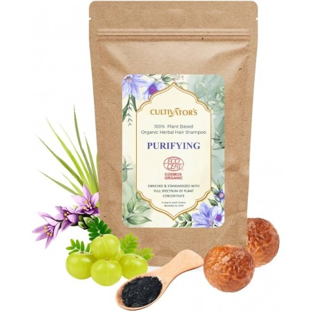 Valantis augalinis plaukų šampūnas milteliais Purifying, Cultivator's, 250g