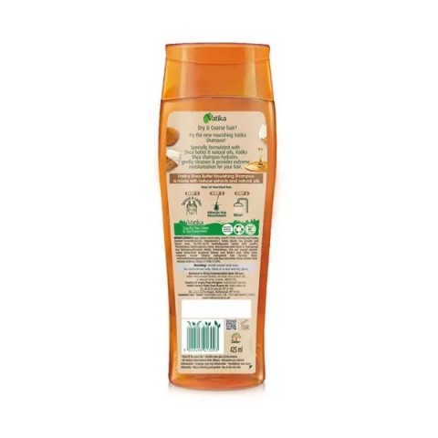 Šampūnas su sviestmedžių aliejumi Shea Butter, Vatika Dabur, 425 ml