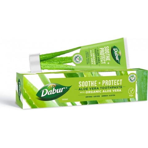 Травяная зубная паста с алоэ вера, Dabur, 100 мл