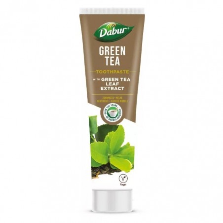 Vaistažolių dantų pasta su žaliąja arbata Green Tea, Dabur, 100 ml