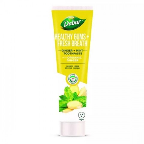 Vaistažolių dantų pasta Ginger Mint Healthy Gums, Dabur, 100 ml