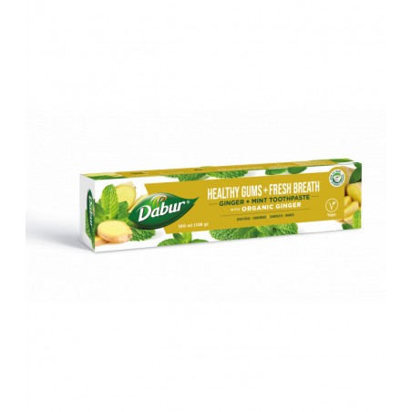 Vaistažolių dantų pasta Ginger Mint Healthy Gums, Dabur, 100 ml