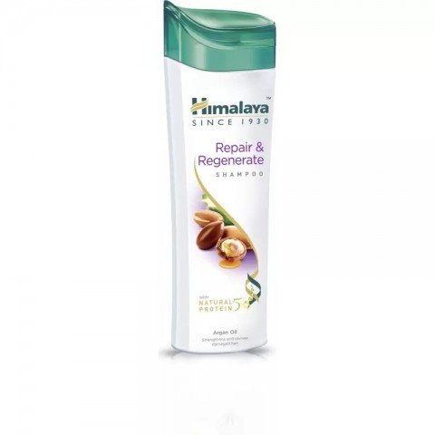 Plaukų šampūnas sausiems pažeistiems plaukams Repair & Regeneration, Himalaya, 400 ml