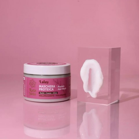 Объёмная протеиновая маска для волос LALAY, Rasayana Biocosmesi, 150 мл