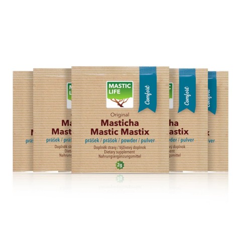 Mastic against Helicobacter with prebiotics Comfort, Mastic Life, 28 packets