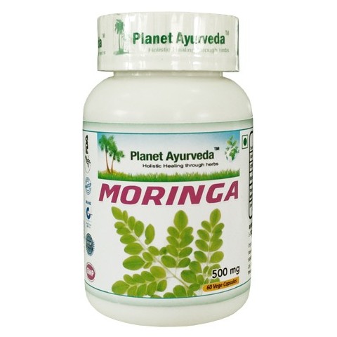Пищевая добавка Moringa, Planet Ayurveda, 60 капсул
