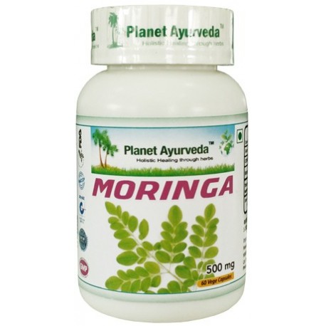Maisto papildas "Moringa", Planet Ayurveda, 60 kapsulių Maisto papildas "Moringa", Planet Ayurveda, 60 kapsulių