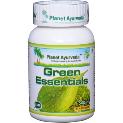Green Essentials, Planet Ayurveda, 60 capsules