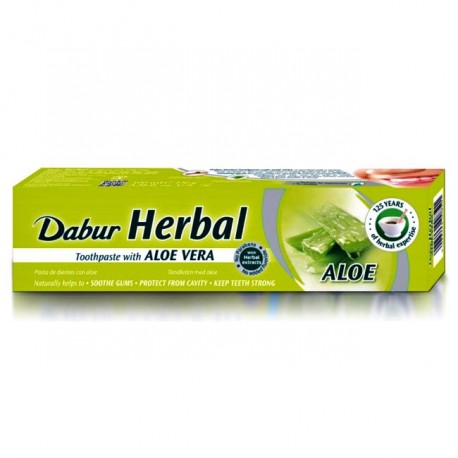 Herbal toothpaste with Aloe Vera, Dabur, 100 ml