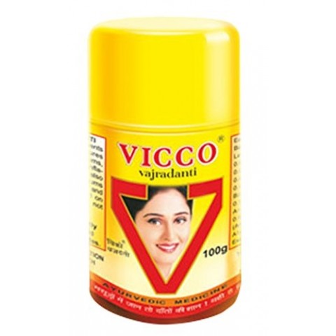 Ayurvedic toothpaste powder Vajradanti, VICCO, 100g