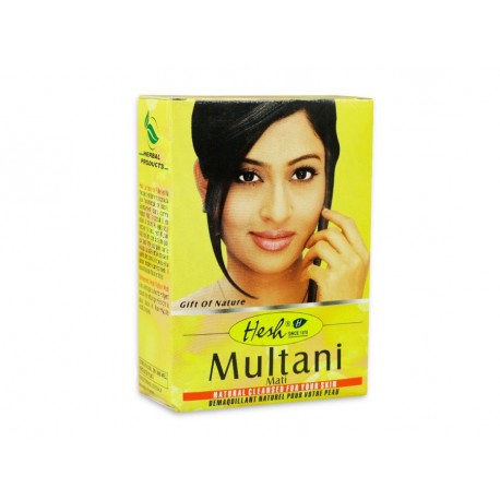 Fulerio žemės milteliai Multani Mati, Hesh, 100g Fulerio žemės milteliai Multani Mati, Hesh, 100g