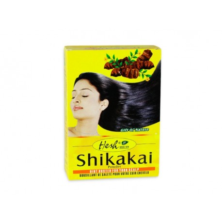 Plaukų šampūno milteliai Shikakai , Hesh, 100g Plaukų šampūno milteliai Shikakai , Hesh, 100g