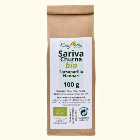 Sariva Churna milteliai, ekologiški, Seyfried, 100g Sariva Churna milteliai, ekologiški, Seyfried, 100g