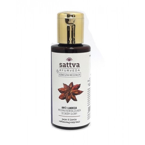 Hair and scalp tonic Anise & Licorice, Sattva Ayurveda, 100ml
