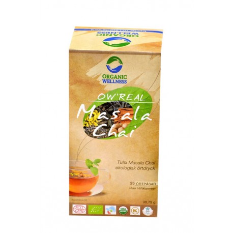 Arbata Masala Chai, OW'REAL, 25 pakeliai Arbata Masala Chai, OW'REAL, 25 pakeliai