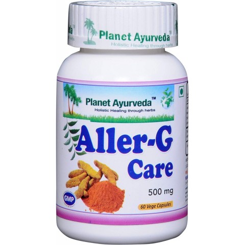 Пищевая добавка Aller-G Care, Planet Ayurveda, 60 капсул