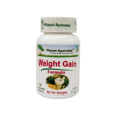 Пищевая добавка Weight Gain Formula, Planet Ayurveda, 60 капсул