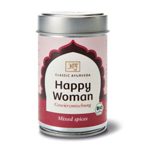 Органическая смесь специй для женщин Happy Women, Classic Ayurveda, 50г