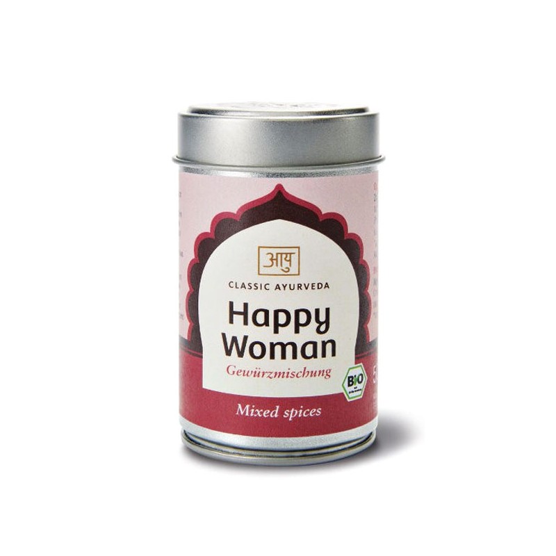 Органическая смесь специй для женщин Happy Women, Classic Ayurveda, 50г