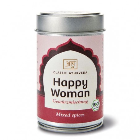 Organic spice mix for women Happy Women, Classic Ayurveda, 50g